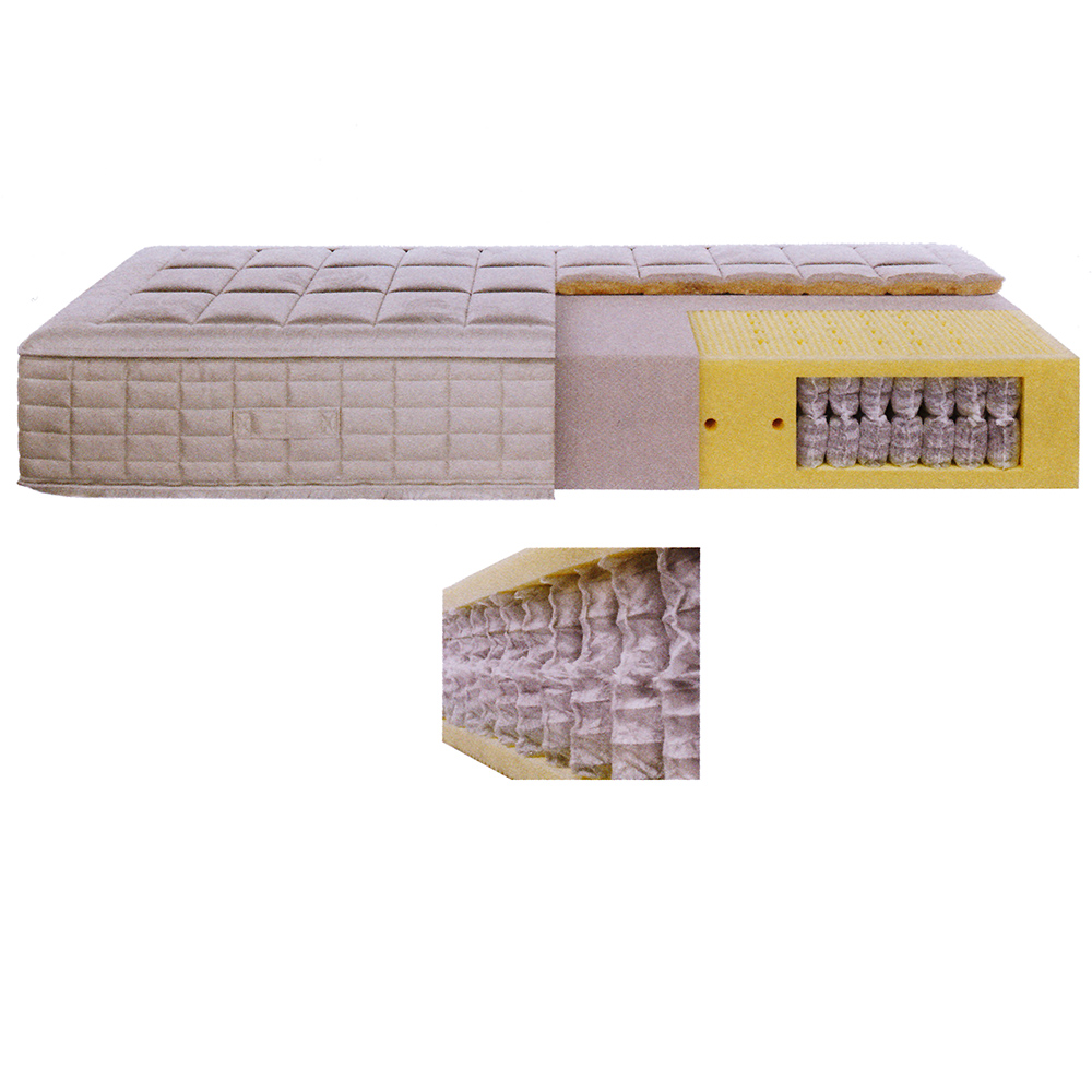 ETERA UNO Komfort-Taschenfederkern (Jersey RW865 Waschbezug)