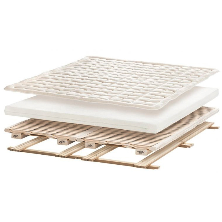 Schlafsystem ORIGINAL Doppelbett Latexmatratze DuoComfort (10 cm)