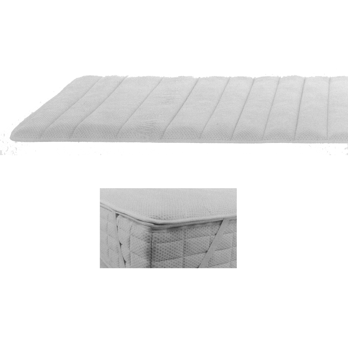 BASIC Komfort Topper (Bezug RW 241 Doppeljersey)