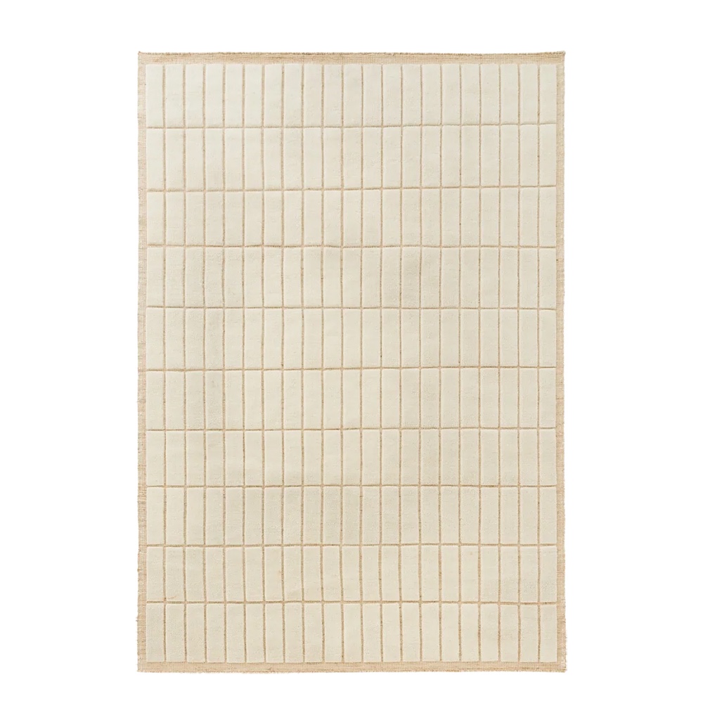 Teppich TILE RUG (Farbe Ivory)