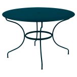 OPERA+ Tisch rund Ø 117 cm acapulcoblau