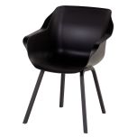 SOPHIE ELEMENT Armlehnensessel (schwarz/schwarz)