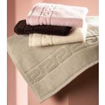 DREAMFLOR UNI Duschvorleger Mäanderbordüre