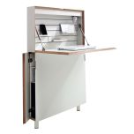 FLATMATE Wandsekretär Schrank weiss