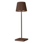 Sompex Troll 2.0 LED Outdoor Tischleuchte rostbraun