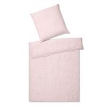 Casual Halbleinenbettwäsche Breeze rosé