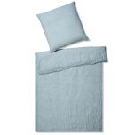 Casual Reinleinenbettwäsche Pure Pastell-Grün
