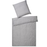Casual Reinleinenbettwäsche Pure Silber
