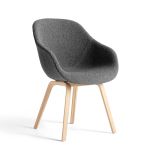 AAC 123 Eiche Furnier Flamiber CHARCOAL C8