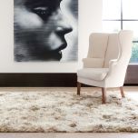 Handgefertigter Polyesterteppich ADORE