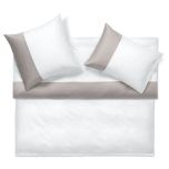 PURE MOMENTS Satin Noblesse Bicolor Bettwäsche ALLEN (sable)