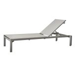 Relax Sonnenliege (5966 hellgrau)