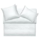 PURE MOMENTS Satin Noblesse uni Bettwäsche CLARK (sable)