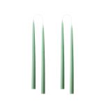gefärbte Tauchkerze DYED dark reseda (4er Pack)