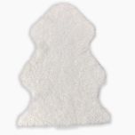 Schaffell CURLY off white aus Neuseeland