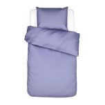 Satin-Bettwäsche MINTE Lavendel-Blau