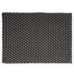 handgefertigte Outdoor-Fußmatte POOL (stone black)