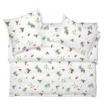 UNIQUE MOMENTS Schaftgewebe Bettwäsche HAZEL (blanc)