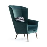 Hochlehnsessel LILOU mit Biese