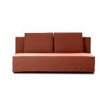 PUREBEDS Schlafsofa ELL2 (Design Kaschkasch | Stoff Henry rose)