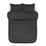 Reinleinen Bettwäsche VALKA (Anthrazit)