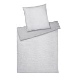 Halbleinen Bettwäsche WHISPER (hellgrau)