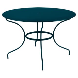 OPERA+ Tisch rund Ø 117 cm acapulcoblau