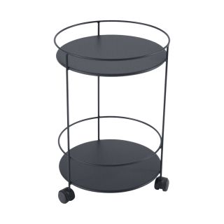 Beistelltisch GUINGUETTE mit Rollen anthrazit