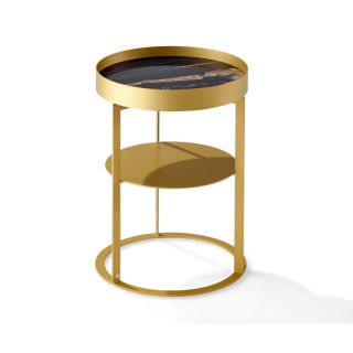 Nachttisch NIGHT (mit Zwischenablage in Gestellfarbe)