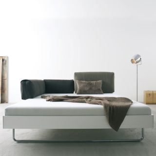 Aluminiumbett NOVA [more] Fuß 2 (Rohrkufe Edelstahl poliert)