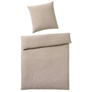 Casual Halbleinenbettwäsche Breeze sand