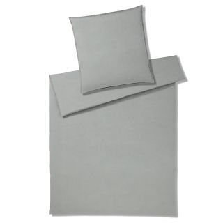 Casual Washed-Cotton Bettwäsche Crisp Stone