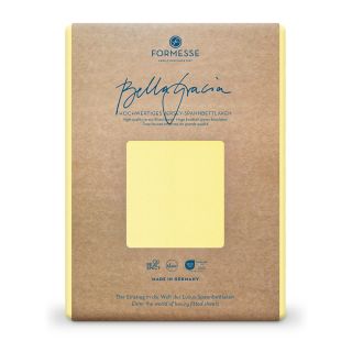 BELLA GRACIA Baumwoll Spannbetttuch mit Elastan