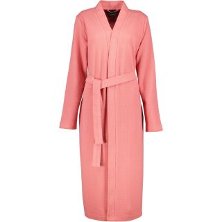 CAWÖ Bademantel Kimono PIQUÈ (koralle) | für SIE