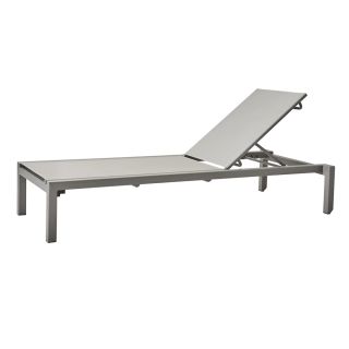 Relax Sonnenliege (5966 hellgrau)