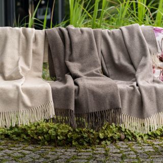 CATANIA Plaid aus Schurwolle