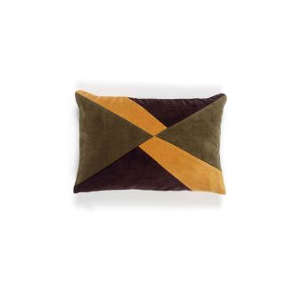 Kissenbezug CLIO Velvet Patchwork Army