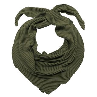 Schurwolle Schal Plissee DREIECK