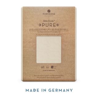 PURE – Spannbettlaken aus 100% Baumwolle