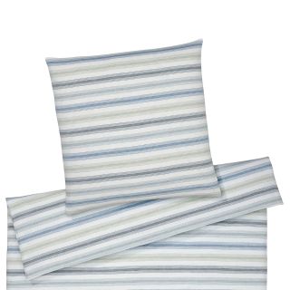 Halbleinen Bettwäsche BLISS (aqua)