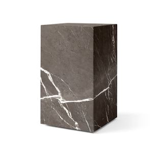 Marmorsockel TALL grey brown