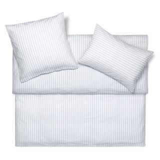 PURE MOMENTS Seersucker Bettwäsche DEAN (gris)