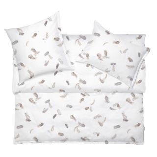 Satin Noblesse Bettwäsche FEDORA (blanc)