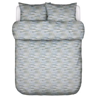 Satin Bettwäsche LOKE (bleu)