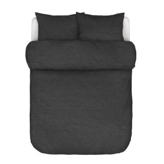 Reinleinen Bettwäsche VALKA (Anthrazit)