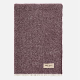 Merino Plaid VENEZIA (bordeaux)