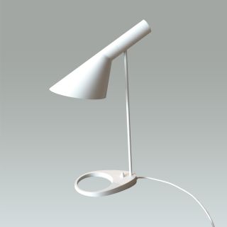 AJ Tischleuchte weiss - Design by Arne Jacobsen