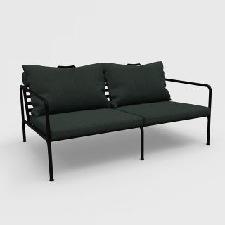 AVON Lounge 2-Sitzer Sofa (Polster grün)