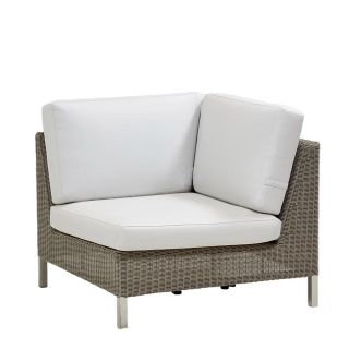 Connect Eckmodulsofa (taupe/weiss)