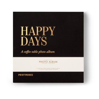 Fotoalbum HAPPY DAYS (black)